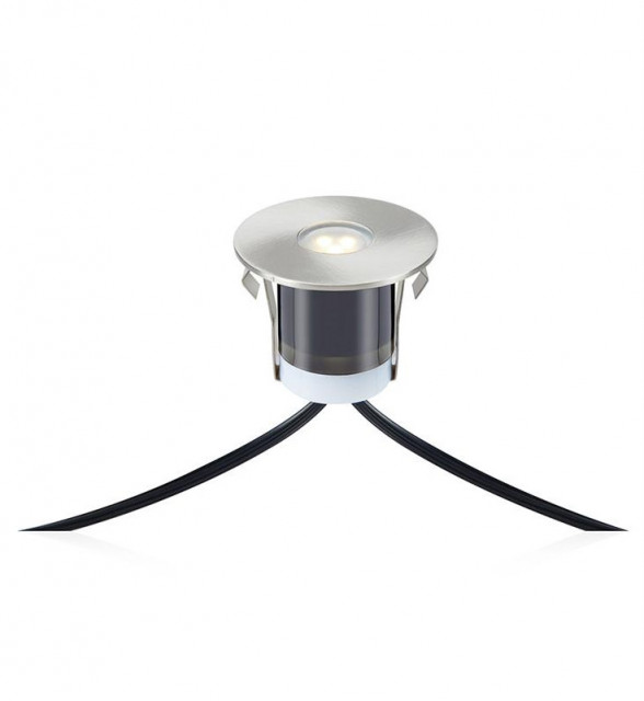 Set 3 spoturi pentru exterior argintii/negre din metal cu LED Garden Markslojd