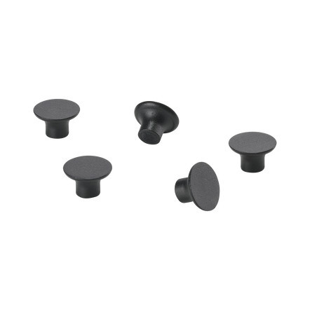 Set 5 magneti negri din aluminiu Lorde Zone Denmark