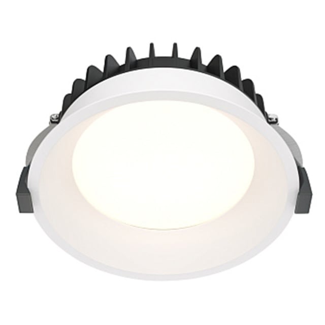 Spot alb din metal cu LED Downlight Okno 24-4000 Maytoni