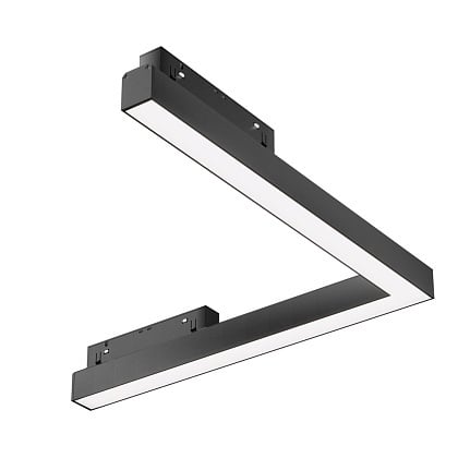 Spot negru din metal cu LED Basis Exility 24-4000 Maytoni