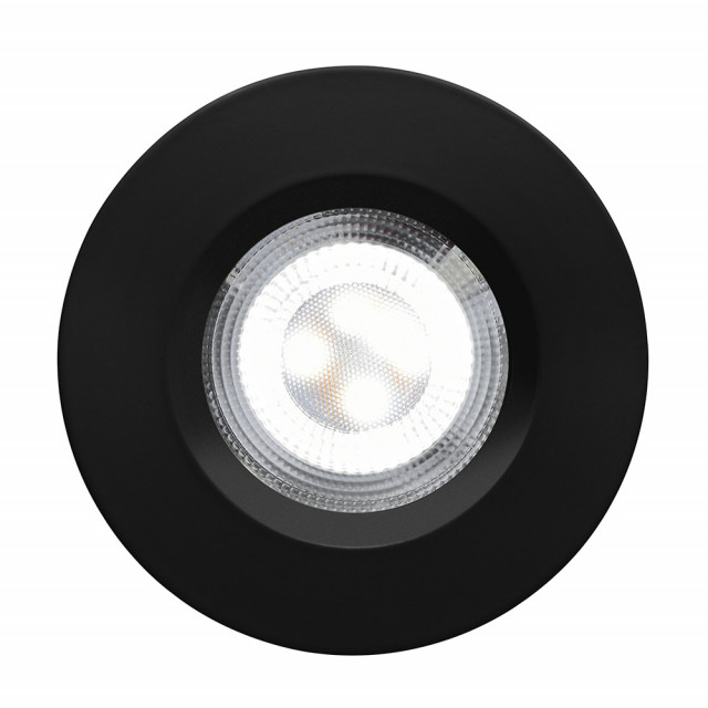 Spot negru din metal cu LED Don Smart Nordlux