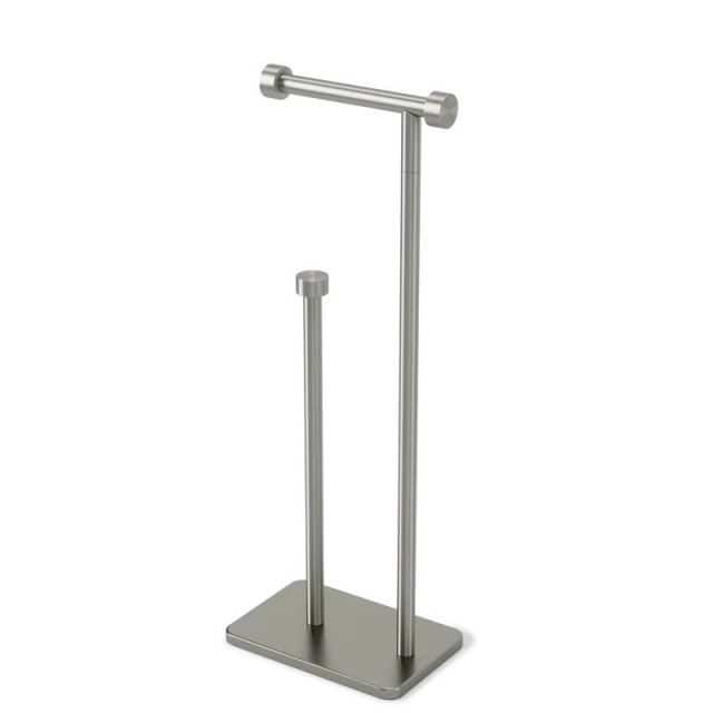 Suport hartie igienica argintie din metal Cappa Umbra
