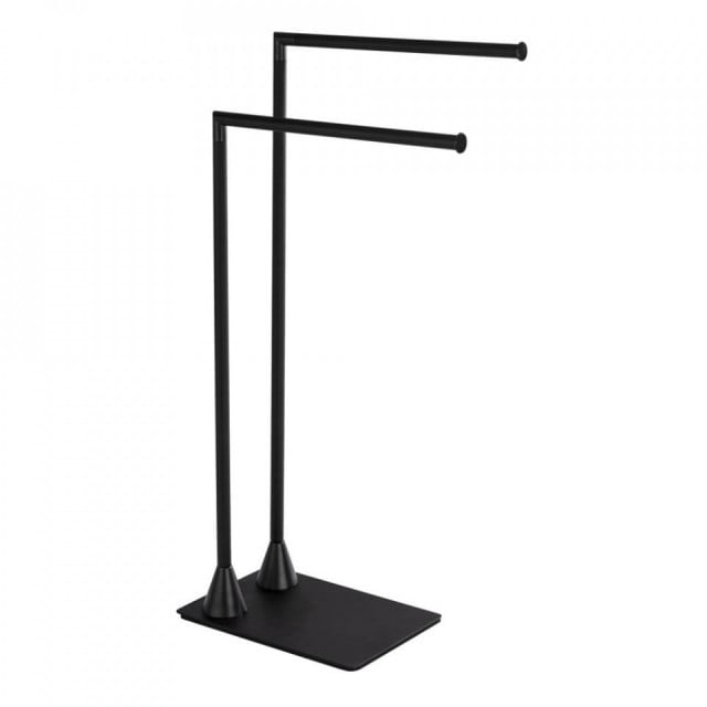 Suport prosoape negru din metal 44 cm Hella Wenko