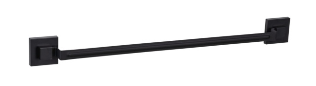 Suport prosoape negru din metal 61 cm Quadro Wenko