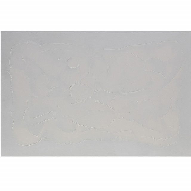Tablou alb din canvas 120x120 cm Paint Thai Natura