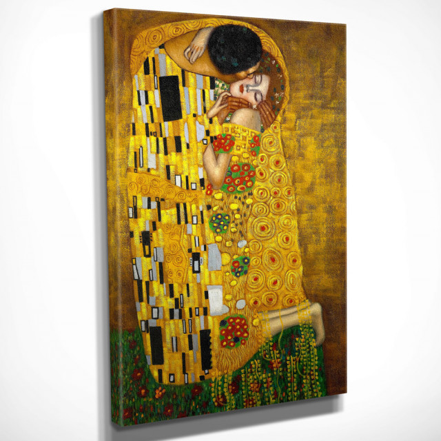 Tablou multicolor din fibre naturale 30x40 cm The Kiss The Home Collection