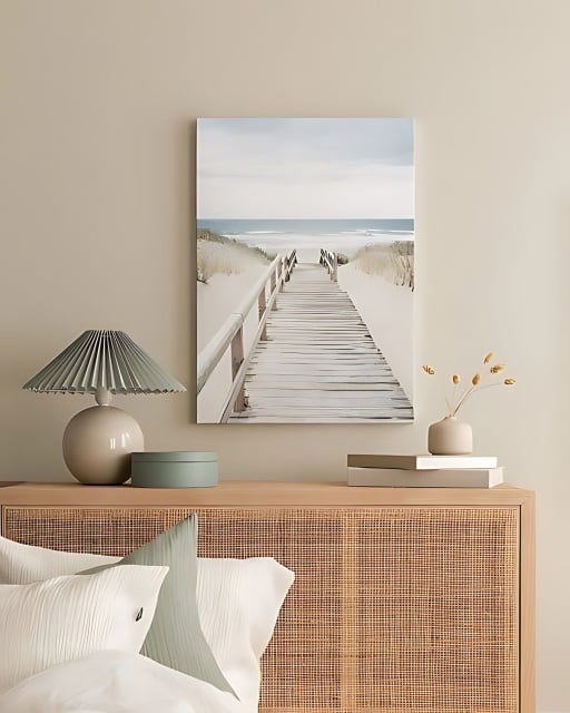 Tablou multicolor din fibre naturale 40x60 cm Artcanvas106 The Home Collection