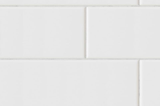 Tapet alb Oblong Tiles White Rebel Walls