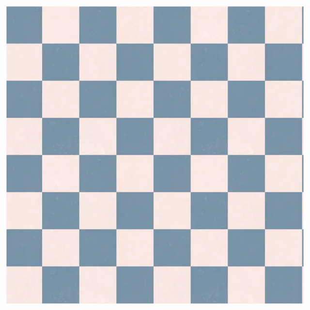 Tapet albastru/roz din hartie cu fibre de nailon Chess Rebel Walls