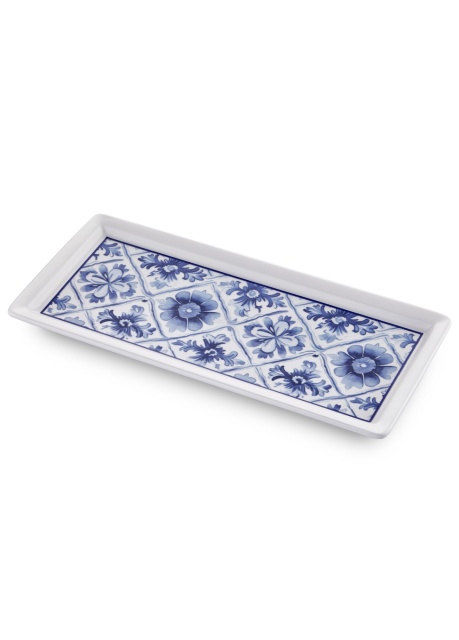 Tava dreptunghiulara albastra din ceramica 16x35 cm ODL0007 The Home Collection