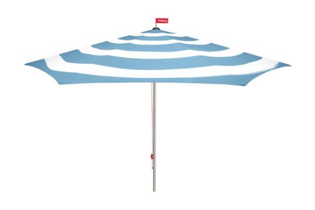 Umbrela soare albastra din fibre sintetice Stripesol Fatboy