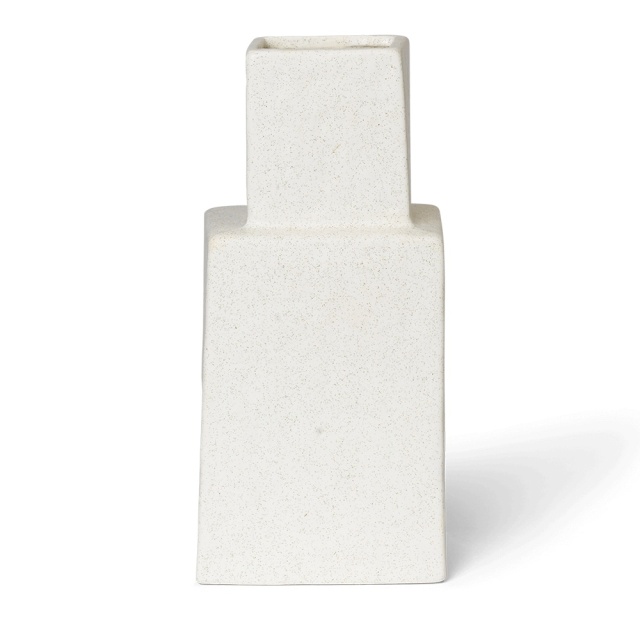 Vaza alb antic din ceramica 29 cm Koa Ferm Living