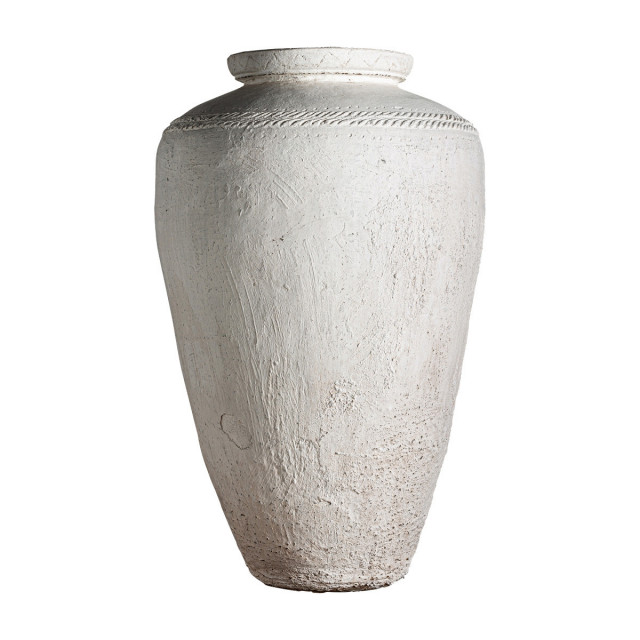 Vaza alba din teracota 142 cm Mimetiz Amphora Vical Home