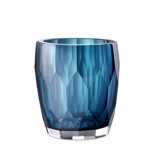 Vaza albastra din sticla 14 cm Marquis Eichholtz