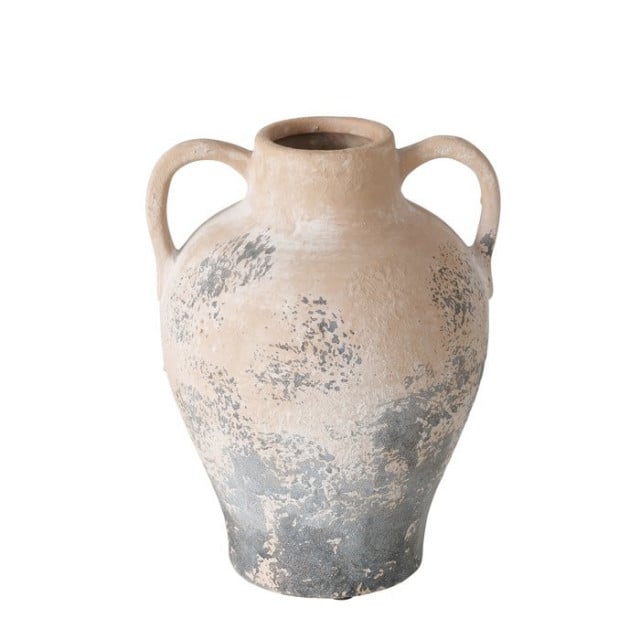 Vaza bej/gri din ceramica 23 cm Sabia Boltze