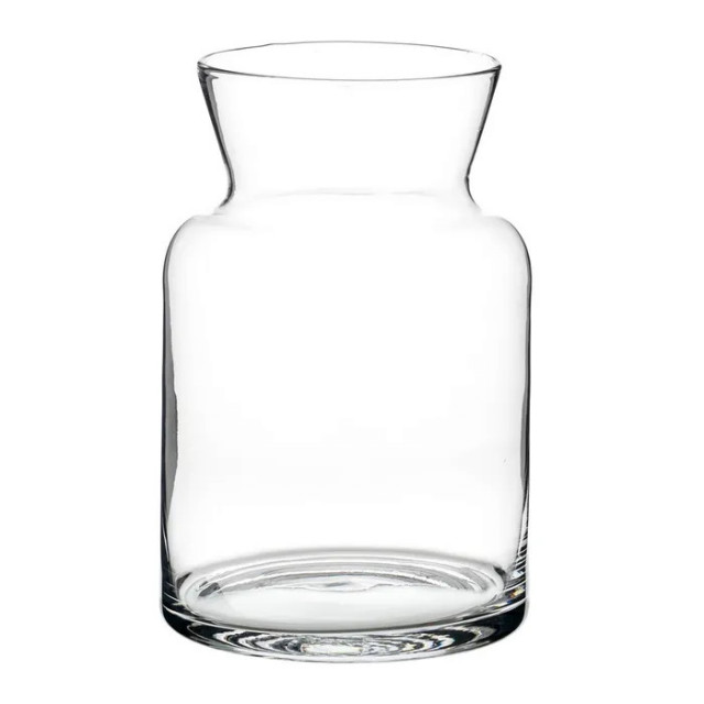 Vaza decorativa transparenta din sticla 26 cm Amandina The Home Collection