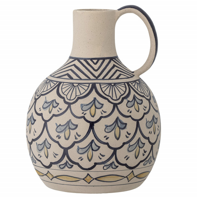 Vaza multicolora din ceramica 27 cm Nadya Bloomingville