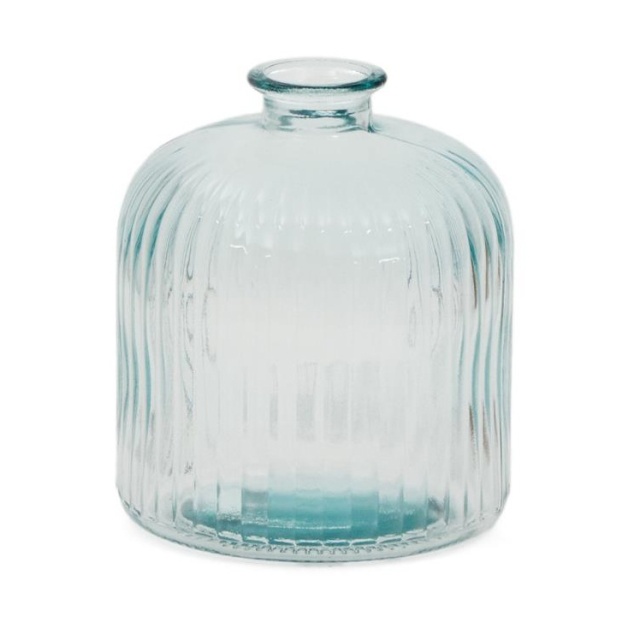 Vaza transparenta din sticla 18 cm Marba Kave Home