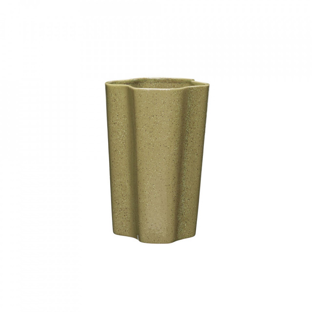 Vaza verde din ceramica 30 cm Meadow Hubsch