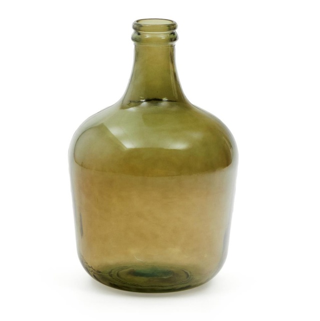 Vaza verde din sticla 42 cm Fiobe Kave Home