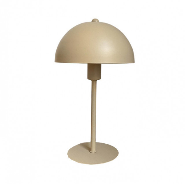 Veioza ecru din metal 18 cm IdahoThe Home Collection