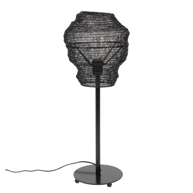 Veioza neagra din metal 69 cm Lena The Home Collection