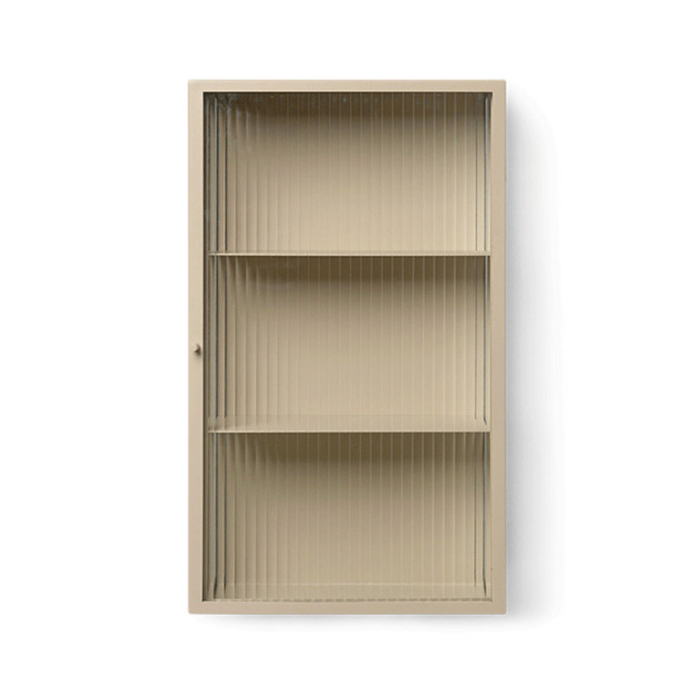 Vitrina pentru perete crem din metal 60 cm Haze Ferm Living