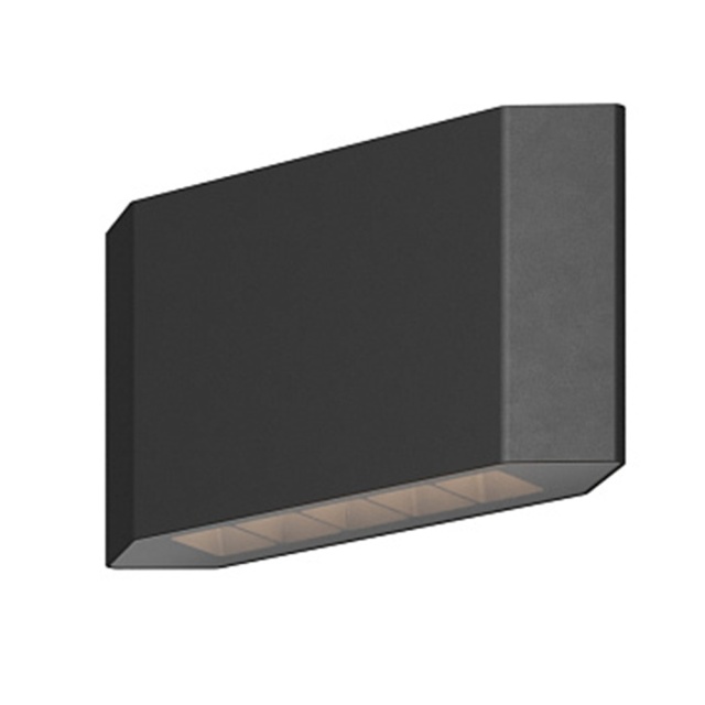 Aplica pentru exterior neagra din metal cu LED Pull 2 Maytoni