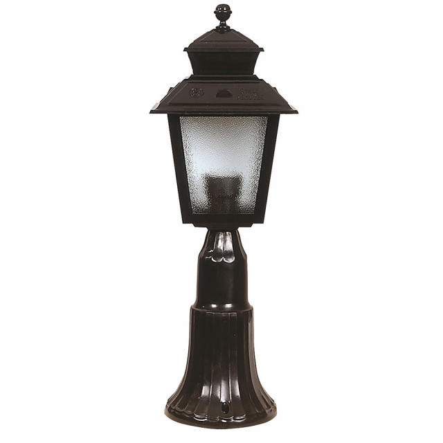 Aplica pentru exterior neagra din plastic Duncan The Home Collection