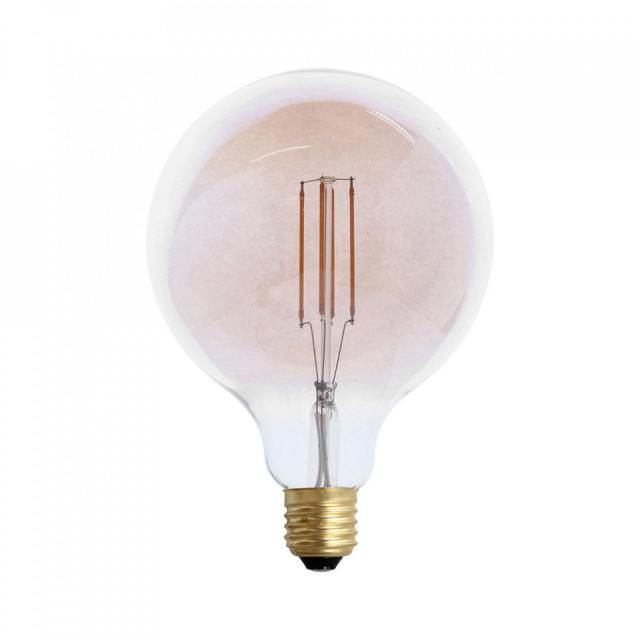 Bec maro chihlimbar cu filament LED E27 4W Globe The Home Collection