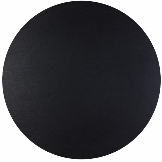 Blat pentru masa negru/auriu 85 cm Barty Thai Natura