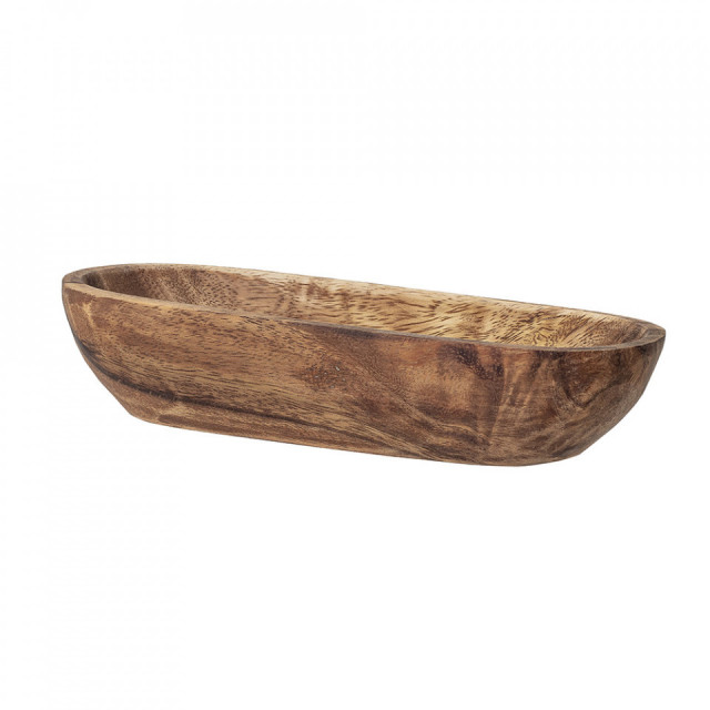 Bol maro din lemn de salcam 7x24 cm Elfa Bloomingville
