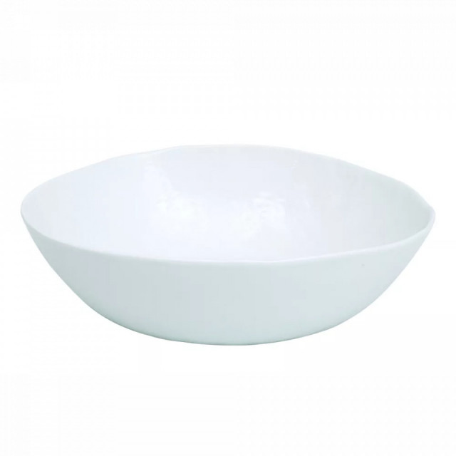 Bol pentru servire alb din portelan 34x36 cm Porcelino Pomax