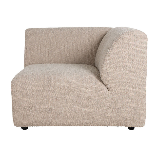 Canapea modulara grej din textil 97 cm Jax Right HKliving