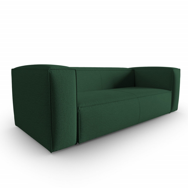 Canapea verde din textil pentru 3 persoane Mackay Besolux