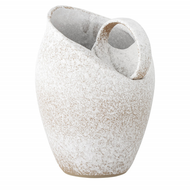 Carafa maro/crem din ceramica 2,4 L Savitha Bloomingville