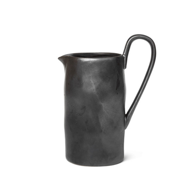 Carafa neagra din ceramica 1 L Brus Ferm Living