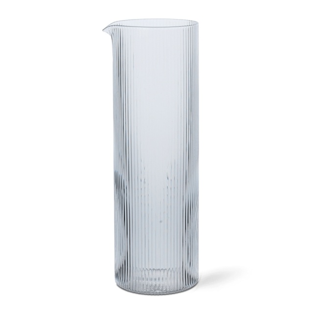 Carafa transparenta din sticla 1.12 L Ripple Ferm Living