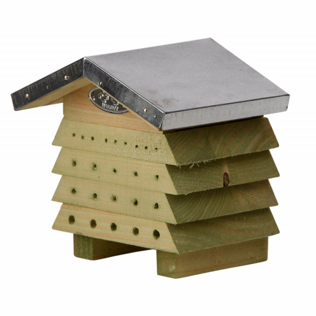 Casa pentru albine maro din lemn de pin si zinc Beehive Esschert Design