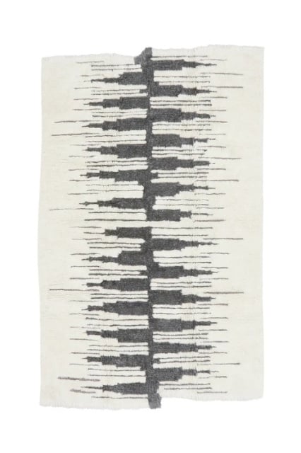Covor crem/gri din fibre naturale 200x300 cm Zagros Lorena Canals