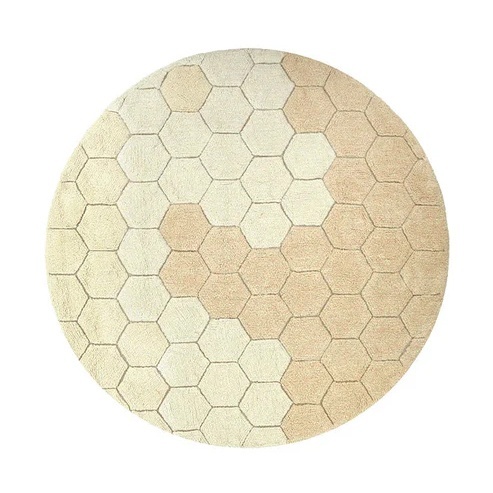 Covor pentru copii multicolor din bumbac 140 cm Honeycomb Lorena Canals