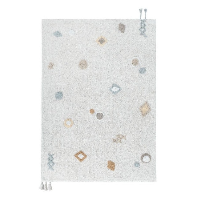 Covor pentru copii multicolor din bumbac 140x200 cm Kim Lorena Canals