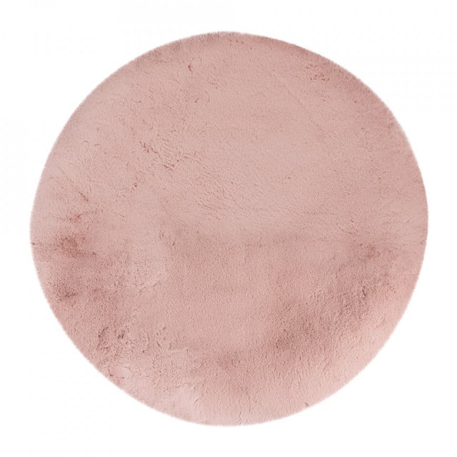 Covor roz din fibre sintetice 120 cm Heaven Lalee