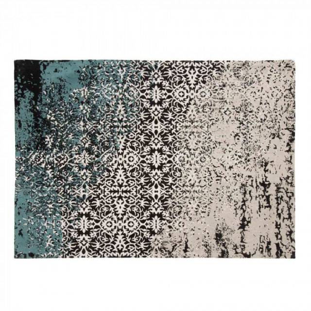 Covor verde din bumbac 230x160 cm Agne Kave Home