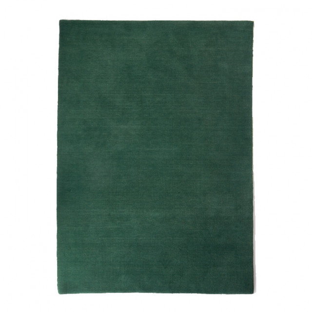 Covor verde inchis din lana 170x240 cm Outline Pols Potten