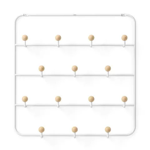 Cuier alb din metal Estique Umbra