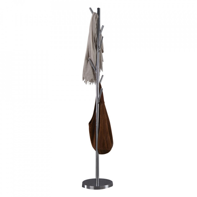 Cuier argintiu din metal Tree The Home Collection