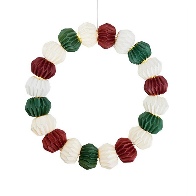 Decoratiune luminoasa suspendabila multicolora din hartie Tubby Markslojd