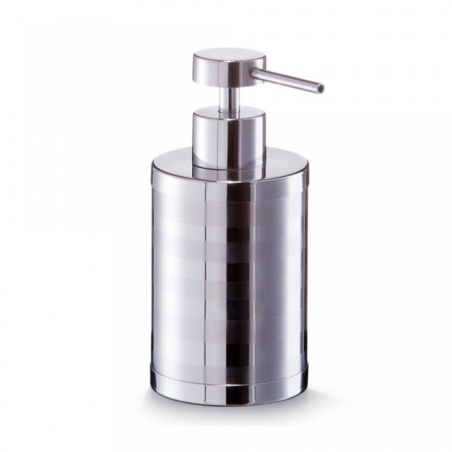 Dispenser sapun lichid argintiu din metal 330 ml Timeless Design Zeller
