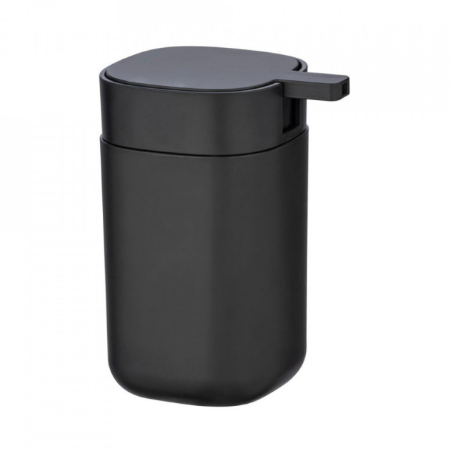 Dispenser sapun lichid negru din plastic 350 ml Davos Wenko